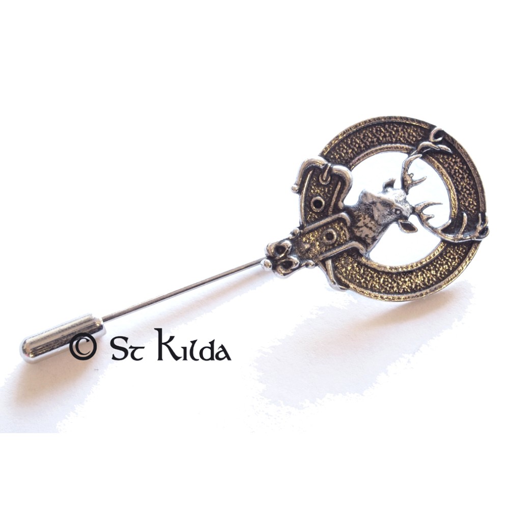 Lapel/Tie Pin with Stag Crest Lapel/Tie Pin with Stag Crest