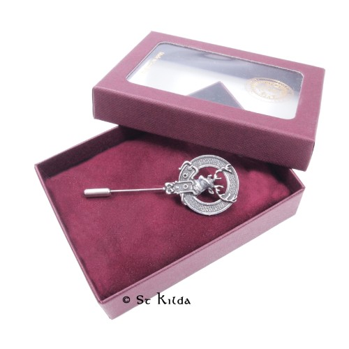 Lapel/Tie Pin with Stag Crest