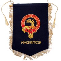 Embroidered Mackintosh Clan Banner