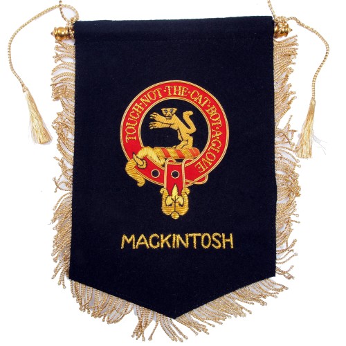 Embroidered Mackintosh Clan Banner