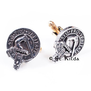 <br>Clan Guthrie Crest Cufflinks