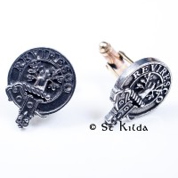 <br>Clan Macewen Crest Cufflinks