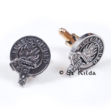 <br>Clan Mackenzie Crest Cufflinks