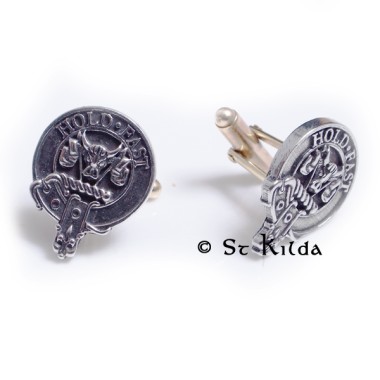 <br>Clan Macleod Crest Cufflinks