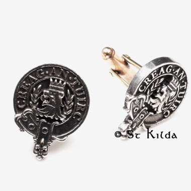 <br>Clan Maclaren Crest Cufflinks