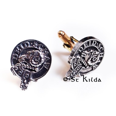 <br>Clan Ruthven Crest Cufflinks