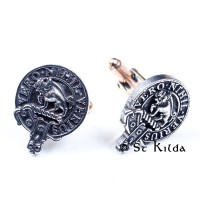 <br>Clan Weir Crest Cufflinks