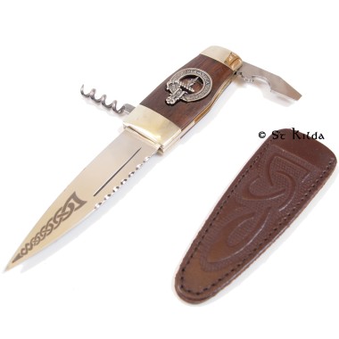 Officer Sgian Dubh <br>Clan Macintyre Crest