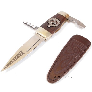 Officer Sgian Dubh <br>Clan Mackie Crest