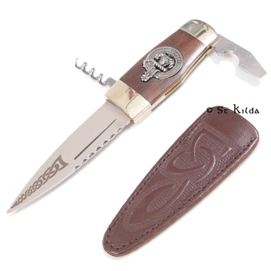 Officer Sgian Dubh <br>Clan Macleod Crest