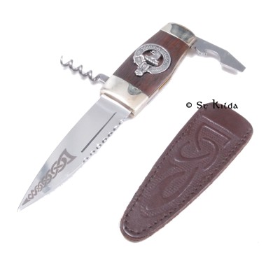 Officer Sgian Dubh <br>Clan Macnicol Crest