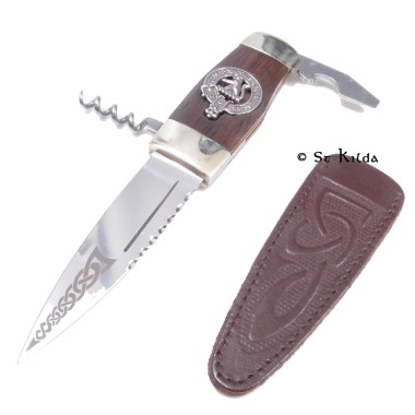 Officer Sgian Dubh <br>Clan Macpherson Crest