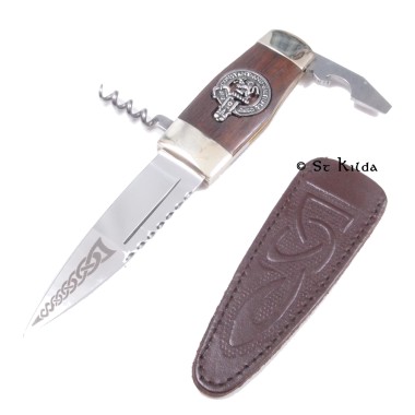 Officer Sgian Dubh <br>Clan Macqueen Crest