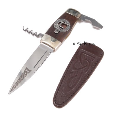 Officer Sgian Dubh <br>Clan Macrae Crest