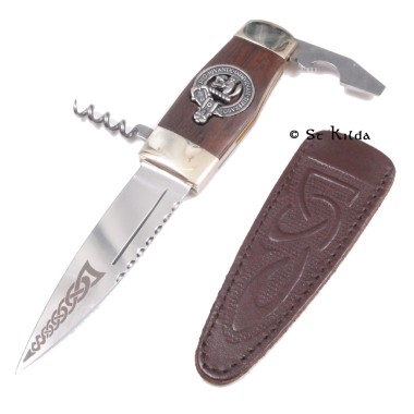Officer Sgian Dubh <br>Clan Macthomas Crest