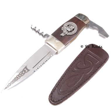 Officer Sgian Dubh <br>Clan Marjoribanks Crest