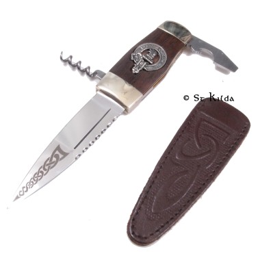 Officer Sgian Dubh <br>Clan Melville Crest