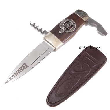 Officer Sgian Dubh <br>Clan Menzies Crest