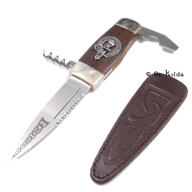 Officer Sgian Dubh <br>Clan Moffat Crest