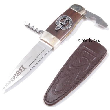 Officer Sgian Dubh <br>Clan Montgomery Crest