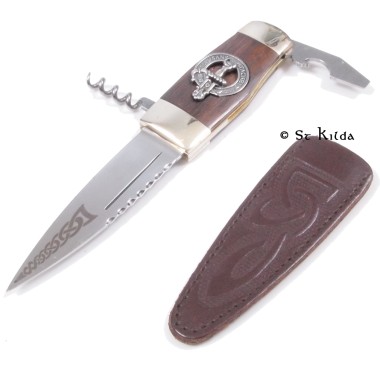 Officer Sgian Dubh <br>Clan Napier Crest