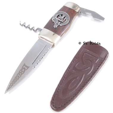 Officer Sgian Dubh <br>Clan Nicolson Crest
