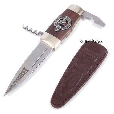 Officer Sgian Dubh <br>Clan Pringle Crest