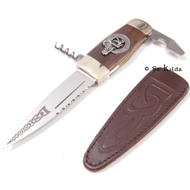 Officer Sgian Dubh <br>Clan Riddell Crest