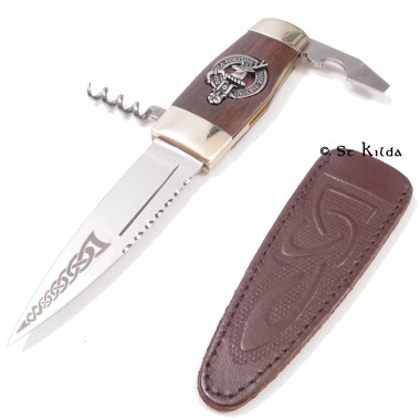 Officer Sgian Dubh <br>Clan Rollo Crest