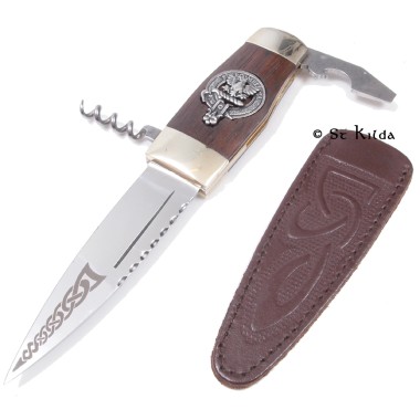 Officer Sgian Dubh <br>Clan Sandilands Crest