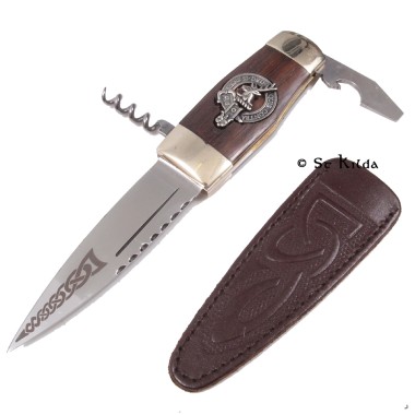 Officer Sgian Dubh <br>Clan Spens Crest