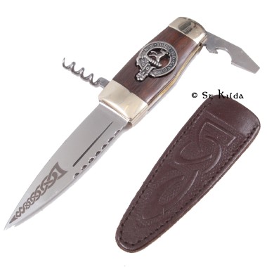 Officer Sgian Dubh <br>Clan Strachan Crest