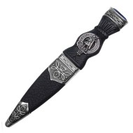 Sgian Dubh - Bagpiper Crest