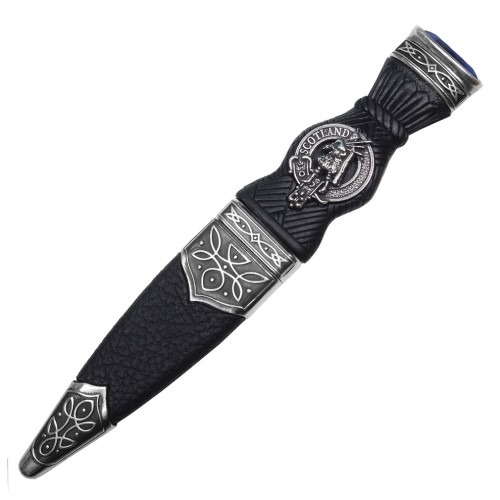 Sgian Dubh - Bagpiper Crest