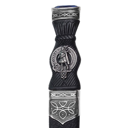 Sgian Dubh - Bagpiper Crest
