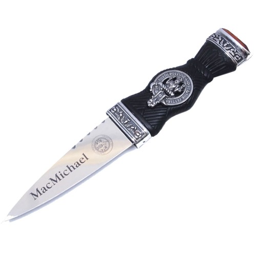 Sgian Dubh - Scottish Clan Crest