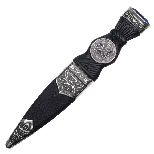 Sgian Dubh - Welsh Dragon Crest