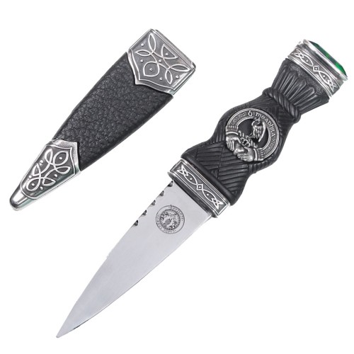 Sgian Dubh - Irish Clan/Sept Crest