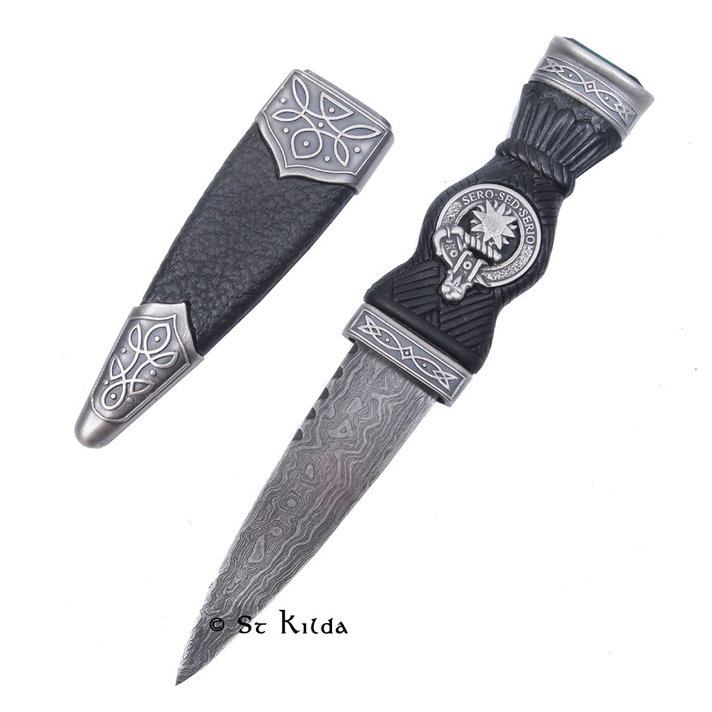 Scottish Clan Crest Sgian Dubh St Kilda Store