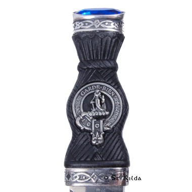 Sgian Dubh - <br>Clan Montgomery Crest