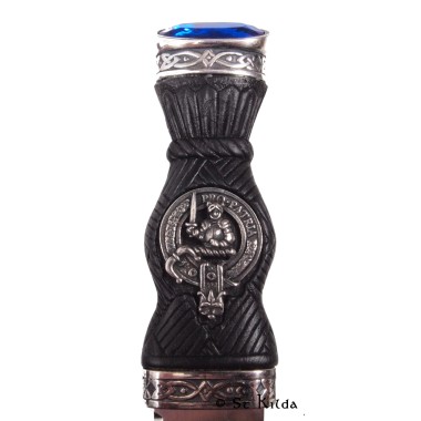 Sgian Dubh - <br>Clan Bannerman Crest