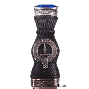 Sgian Dubh - <br>Clan Dalziel Crest
