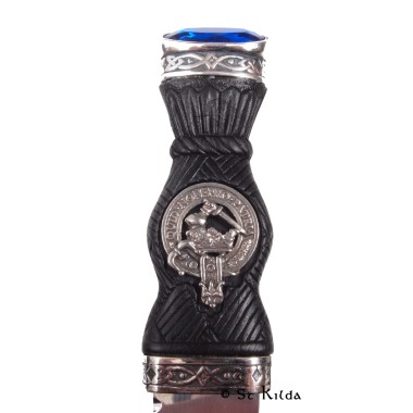 Sgian Dubh - <br>Clan Dewar Crest