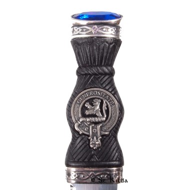 Sgian Dubh - <br>Clan Nicolson Crest