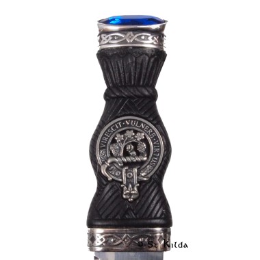 Sgian Dubh - <br>Clan Burnett Crest
