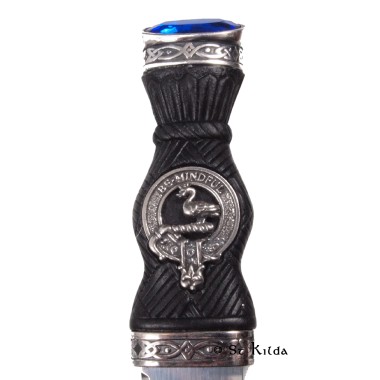 Sgian Dubh - <br>Clan Campbell of Cawdor Crest