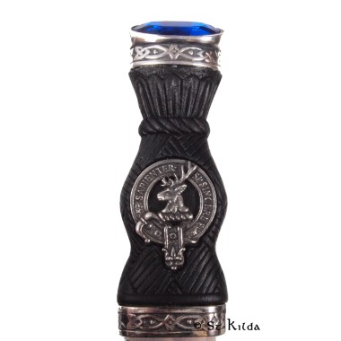 Sgian Dubh - <br>Clan Davidson Crest
