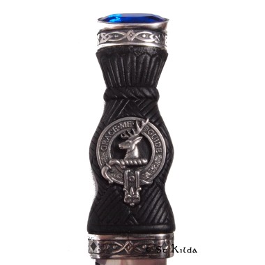Sgian Dubh - <br>Clan Forbes Crest