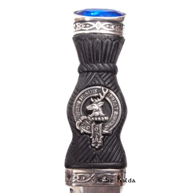 Sgian Dubh - <br>Clan Fraser of Lovat Crest