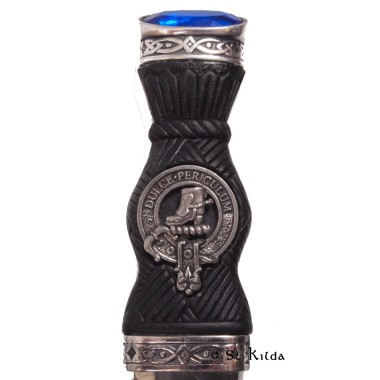 Sgian Dubh - <br>Clan Macaulay Crest